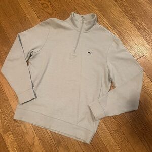 Vineyard Vines Pique Quarter Zip Pullover
